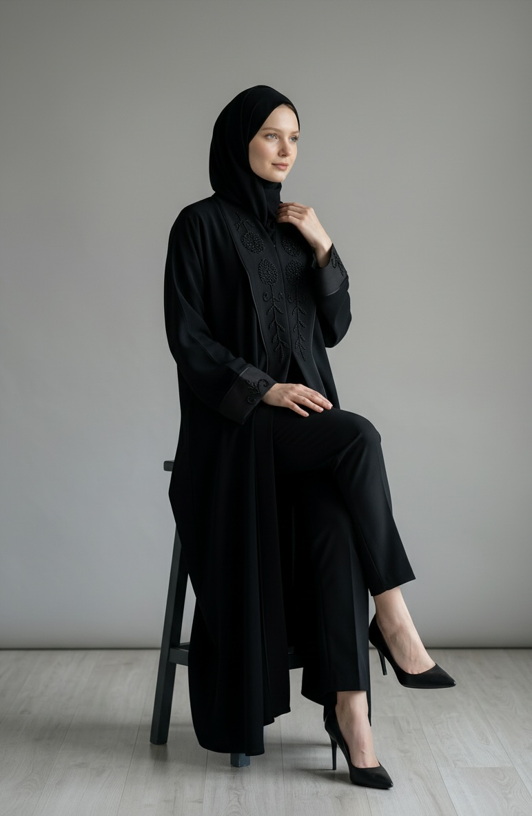 Classic Tiara Abaya