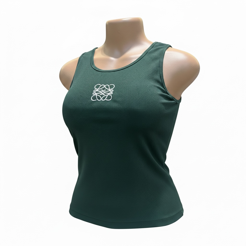 Signature Ribbed Essential Tank Top