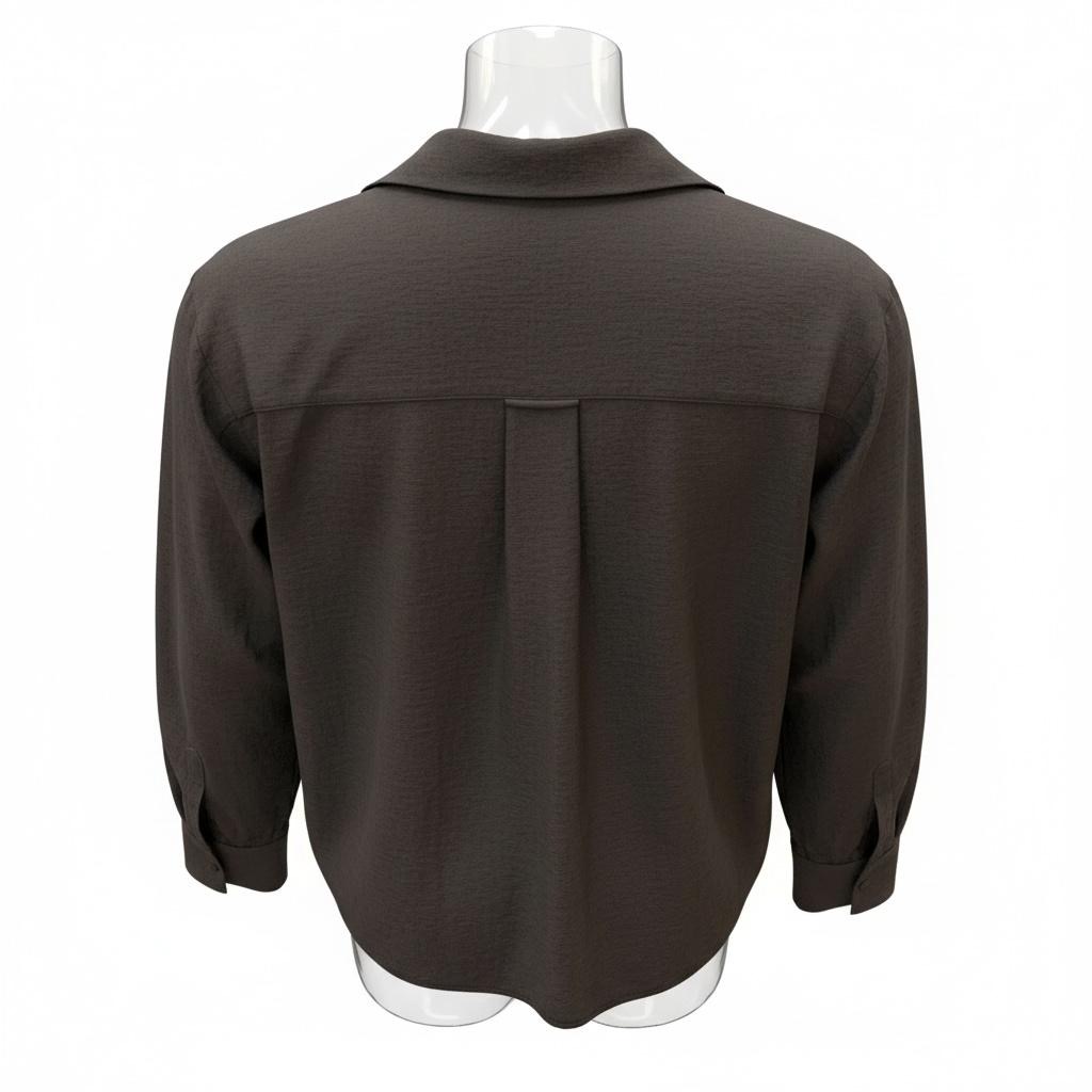 Classic A Linen V Bottom Shirt